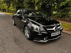 2015 Mercedes-Benz E-Class Convertible E220 BlueTEC 7G-Tronic AMG Line ULEZ - Picture 1 of 13
