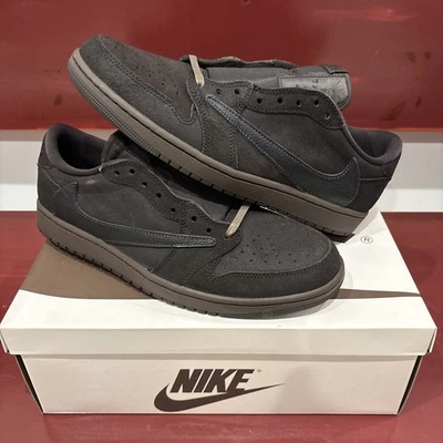 Travis Scott x Air Jordan 1 Retro OG SP Terciopelo Bajo Marrón Para Hombre Talla - 11.5 Nuevo en Caja Foto 1 de 4
