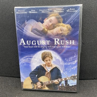 August Rush (DVD, 2008, Widescreen) Robin Williams NEW, SEALED - Image 1 of 2