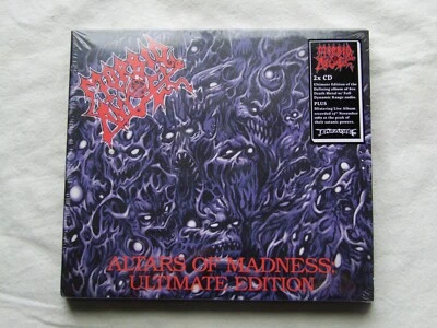 MORBID ANGEL-" ALTARS OF MADNESS" 2xCD 2020 ULTIMATE EDITION REMASTERED DIGIPAK - Bild 1 von 2