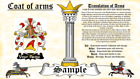 Baaham Pams Cappotto Di Arms Heraldry Blazonry Stampa