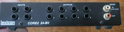 Lexicon Core 2 Audio System 4-in/8-out Break Out Box 24 bit - Image 1 of 2
