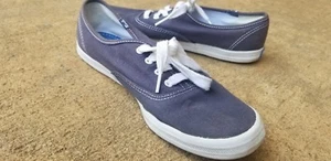 Navy Blue Womens 8.5 Keds Champion Canvas Flats Tennis Shoes Sneakers Trainers - Picture 1 of 9