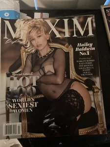 MAXIM HAILEY BALDWIN MAGAZINE - Picture 1 of 1