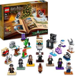 LEGO 76404 Harry Potter Adventskalender 2022 mit Brettspiel, 7 Minifiguren, Film