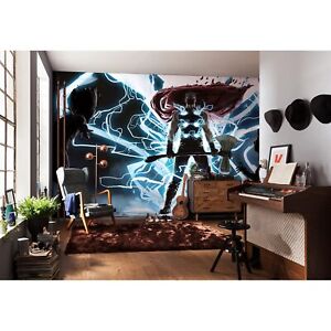 Komar Marvel Vlies Fototapete - Thor God of Thunder Größe: 500 x 280 cm 