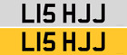 Cherished Private plate Number plate L15 HJJ LIZ LISA LIZZY Registration