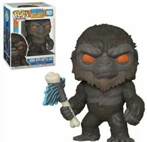 Godzilla vs. Kong Kong With Battle Axe Pop! Movies 1021 Vinyl Figure In Hand! - Picture 1 of 1