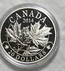 2014 $20 Silver Majestic Maple Leaves With Coa No Box Item # 5119