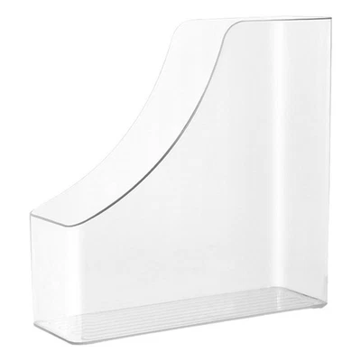  Portadocumenti verticale in plastica trasparente, organizer per riviste e - Immagine 1 di 4