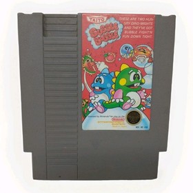 Bubble Bobble (Nintendo NES, 1985) Authentic Original Cartridge Japan Taito