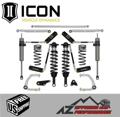 Kit de suspensión ICON 1.25-3" etapa de elevación 8 con billet para Toyota Land Cruiser '24+ Foto 1 de 4