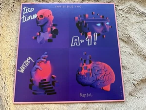 Invisible Inc. – Fine Print Signed Vinyl LP Used VG Minor Sleeve Wear - Picture 1 of 5