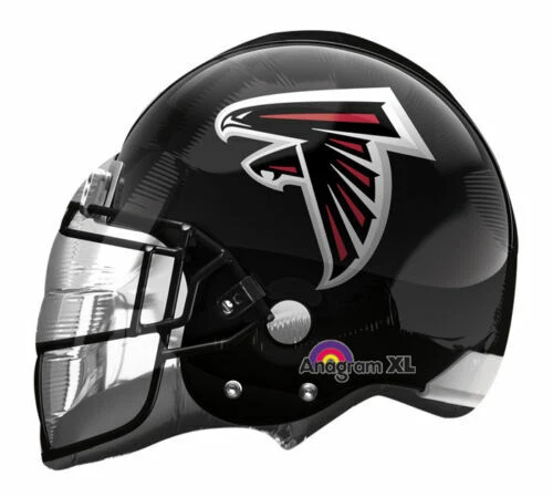 Casco de fútbol americano NFL Atlanta Falcons 21" globo de aluminio doble cara  Foto 1 de 1