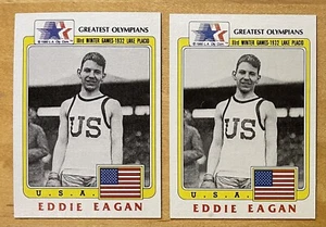 Eddie Eagan (2) 1983 Topps Greatest Olympians Rare Boxing Star #57 NM-MT - Picture 1 of 2