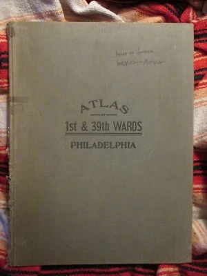 (#2) Atlas of the 1st and 39th Wards, Philadelphia, 1931 - Image 1 of 4