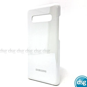 Official Genuine Samsung Galaxy S10+ S10 Plus LED Cover Back Case - White - Picture 1 of 7