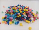 VTG 70s Pop Snap Interlocking Beads 1" Multi Colored At Least 420+