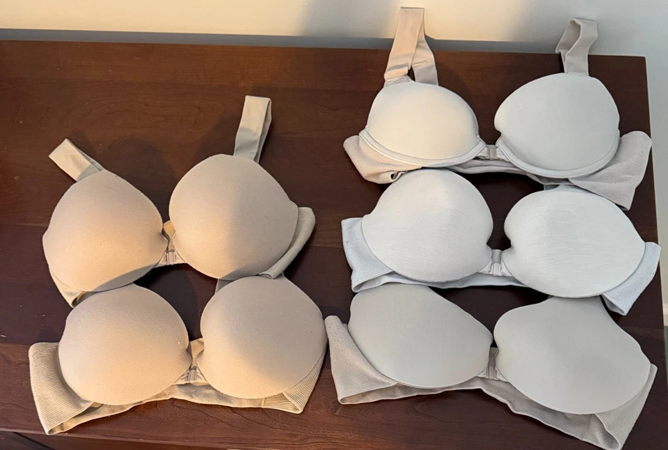 Five Spanx Brallelujah sujetadores cierre frontal talla 36A marfil/beige/bronceado ENVÍO GRATUITO Foto 1 de 1