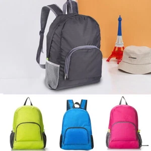 Large 100% Plain Backpack & Rucksack Bag Men Women -  SPORTS TRAVEL SCHOOL WORK - Picture 1 of 14