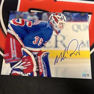 Mike Richter Signed New York Rangers 8x10 Photo Autographed Steiner COA - Image 1 of 3