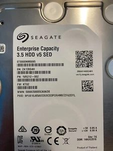 Seagate 8TB SAS Hard drive - Afbeelding 1 van 4
