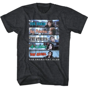 Breakfast Club Stereotypen Herren T-Shirt Figuren Kriminalkorb Etui - Bild 1 von 4