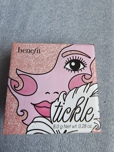 Benefit Tickle Highlighter Powder Golden Pink Super Silky 8.0g - Picture 1 of 7