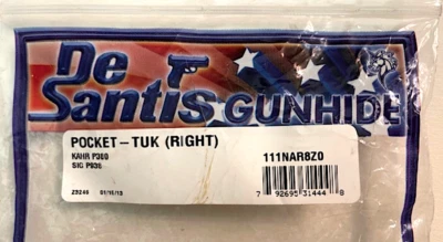 De Santis Pocket-Tuk Right / Kahr p380 / Sig P938 - Image 1 of 2