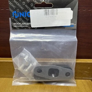 For GT40 GT42 Anodization Turbo Oil Supply Feed T4 Flange 1/8"npt Inlet - Picture 1 of 2