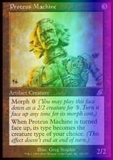Magic the Gathering MTG Proteus Machine (141) Scourge   LP FOIL