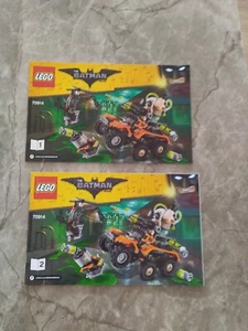 Lego instrucciones de construcción 70914 The Batman Movie Bane toxic truck/el camión venenoso de Bane - Imagen 1 de 2