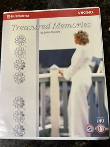 Viking Husqvarna Treasured Memories Embroidery 140 W/Disk For Designer 1 - Picture 1 of 5