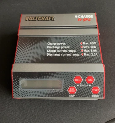 VOLTCRAFT V-Charge 80 Scale model multifunction charger 12 V, 230 V 8A Lead-acid - Bild 1 von 4