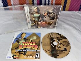 Tomb Raider: The Last Revelation (Sega Dreamcast, 2000) w/Manual