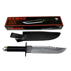 Rambo Knife First Blood Part II Movie Reproduction Collection Camping Tool - Picture 1 of 5