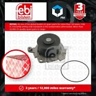 Water Pump fits FIAT PUNTO 188 1.8 99 to 12 Coolant 60586222 60811328 71778281