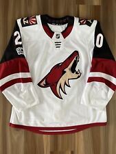 Arizona Coyotes Dylan Strome 2017-18 Away Set 2 Game Used Jersey Photomatched