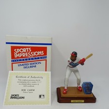 Vintage NOS Rod Carew California Angels 1989 Porcelain 7"  Figure