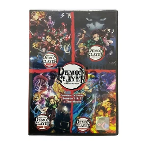 Demon Slayer (Kimetsu no Yaiba) Season 1 & 2 + The Movie Anime DVD - Picture 1 of 8