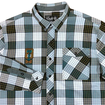 Camisa Eight 732 NUEVA Para Hombre Talla 3XL XXXL Grande y Alta Foto 1 de 4