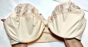 AISILIN Women's Racerback Bras Front Closure Plus Sz Full Coverage Unlined 40D - Picture 1 of 9