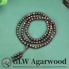 8Mm*108 Real Nha Trang Agilawood Bracelet Mala Meditation Agarwood Prayer Beads