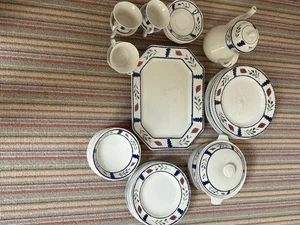 Adams Lancaster Dinner Set - 8 Settings Plus Tea Set For 6 - Picture 1 of 2