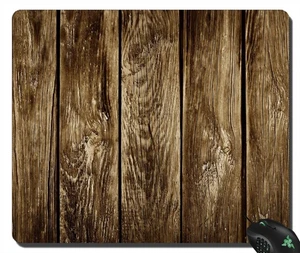 wood texture mousepad macbook dell lenovo hp - Picture 1 of 3