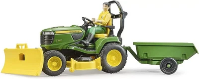 Trattorino Tosaerba John Deere Bworld Bruder - Immagine 1 di 4