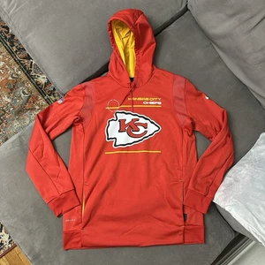Nike DriFit On Field Kansas City Chiefs Hoodie Men's Size Large Red Logo NFL - Picture 1 of 9