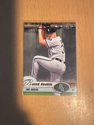 2003 Donruss Atlantic City 24th National SSP RATED ROOKIE #5/5 JON ADKINS - Image 1 of 2
