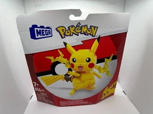 MEGA Pokémon Pikachu - Bausteine-Figur - 211 Teile - Neu & OVP - Bild 1 von 3