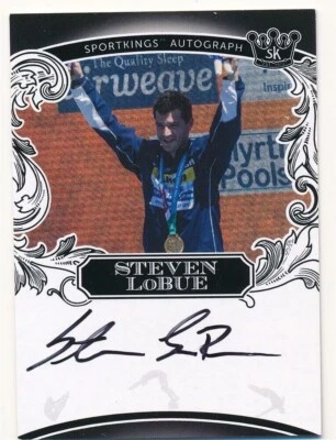 STEVEN LOBUE 2020 SPORT KING #A52 AUTO AUTOGRAPH MINT - Image 1 of 2